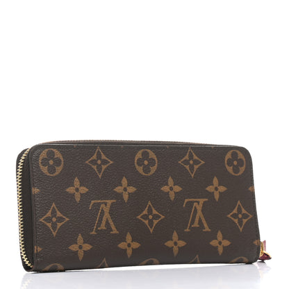 Louis Vuitton Monogram Clemence Wallet Fuchsia 3 of 8