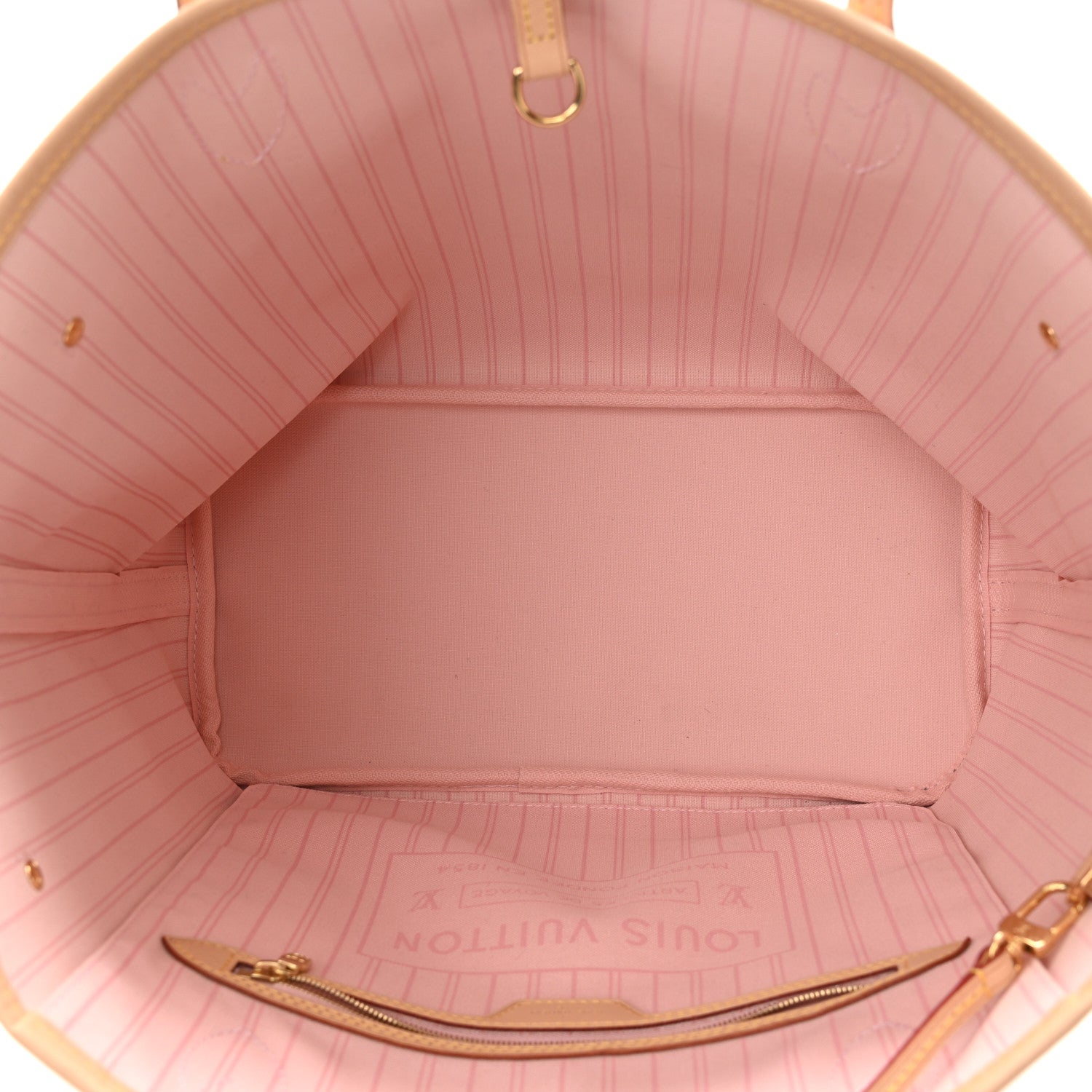 Louis Vuitton Damier Azur Neo Neverfull MM Rose Ballerine 6 of 11