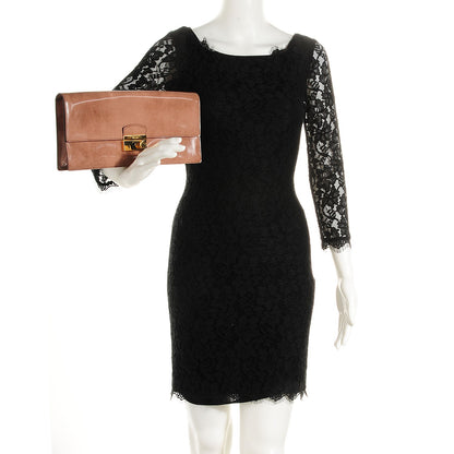 Prada Spazzolato Pushlock Clutch 2 of 9