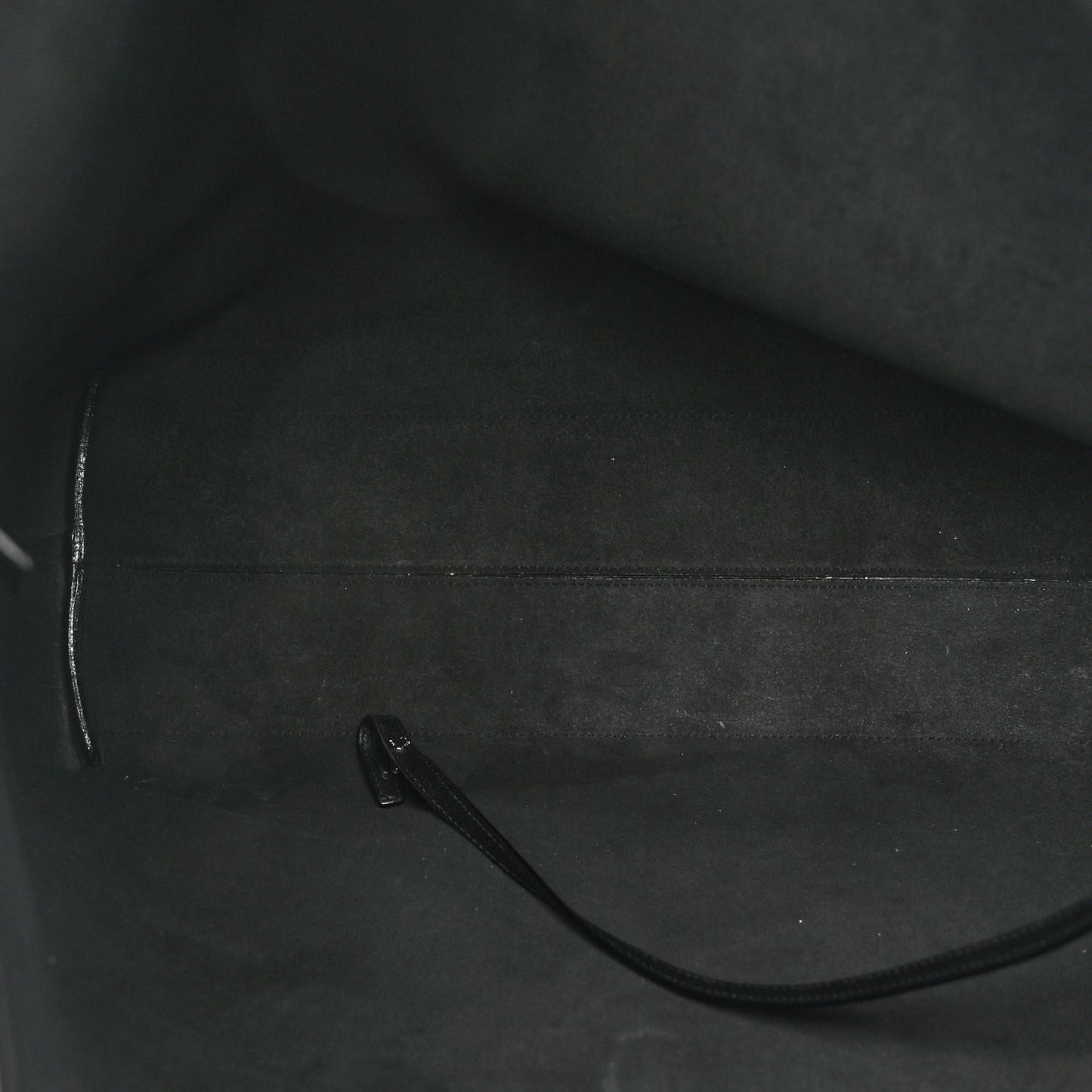 Calfskin Medium Shopping Tote Black