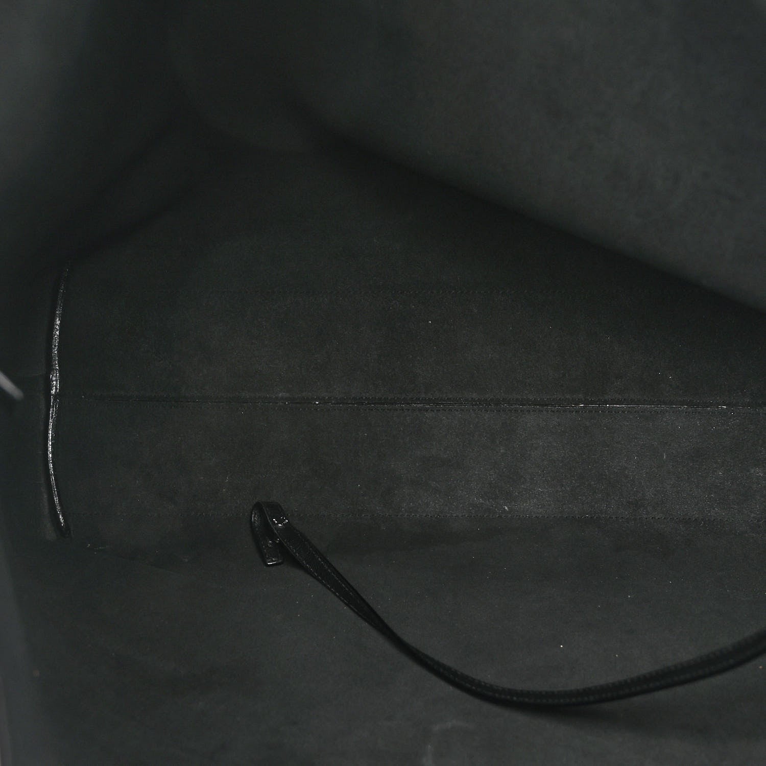 Saint Laurent Calfskin Medium Shopping Tote Black 6 of 12