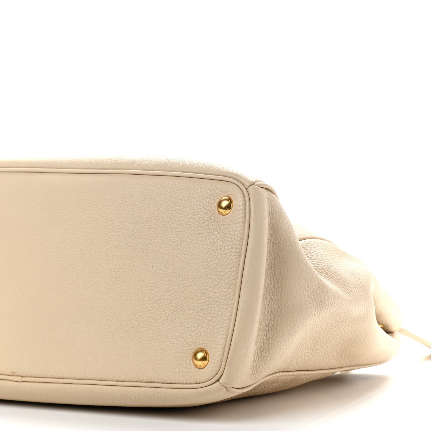 Prada Vitello Daino Large Double Zip Tote Sabbia 9 of 10