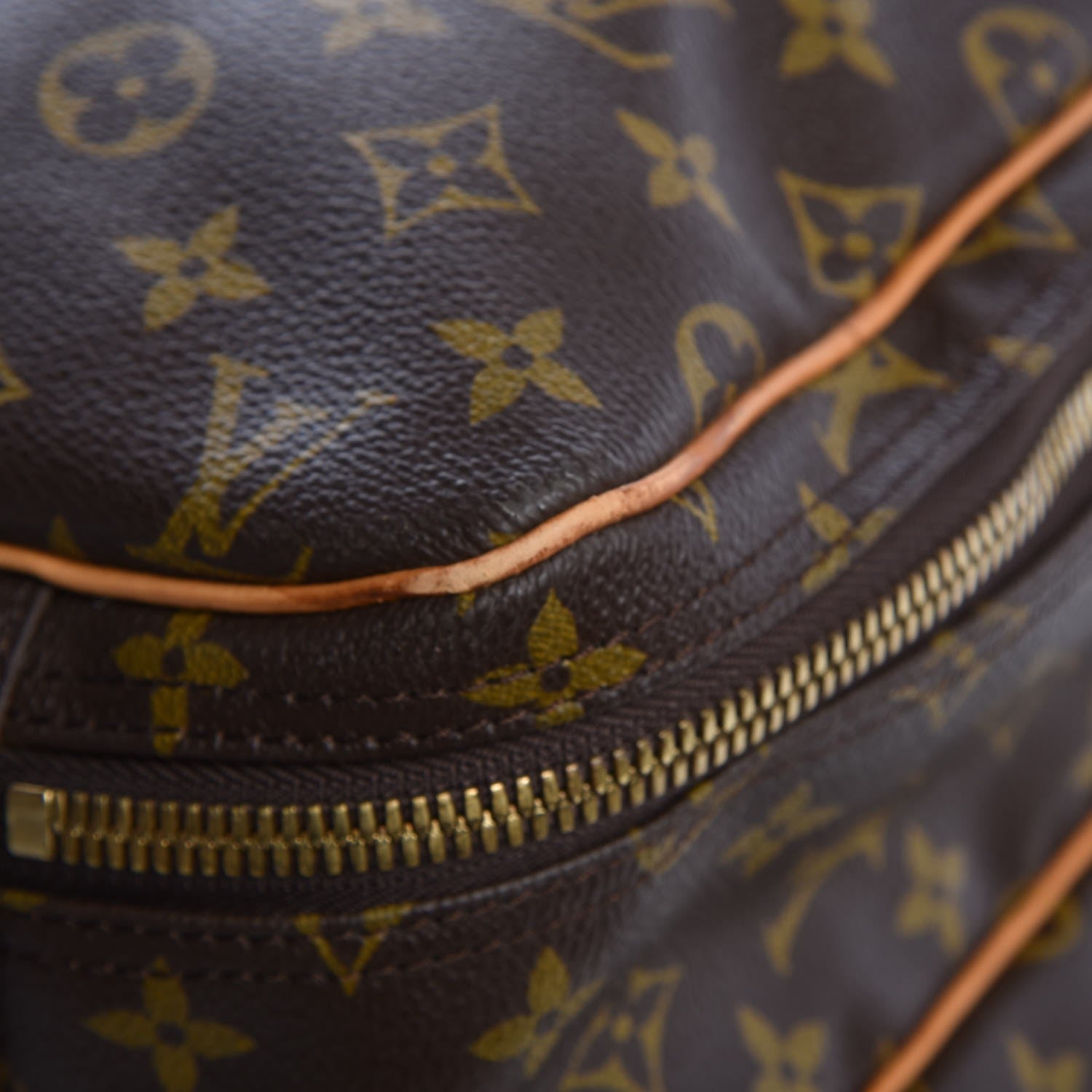 Louis Vuitton Monogram Alize 2 Compartment Luggage Travel Bag 25 of 28