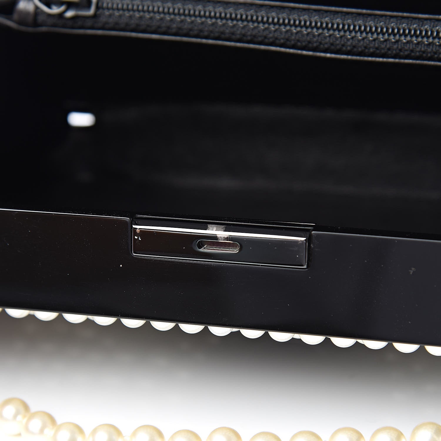 Chanel Pearl Boy Brick Lego Clutch Black 11 of 17