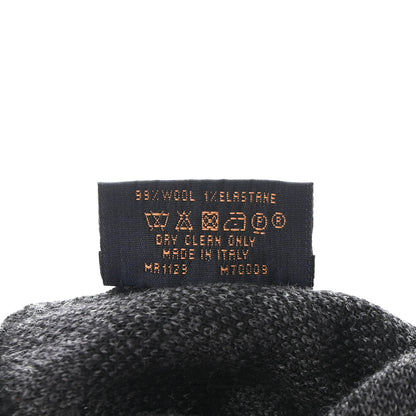 Louis Vuitton Wool Bonnet Petit Damier Graphite Beanie Hat 6 of 6