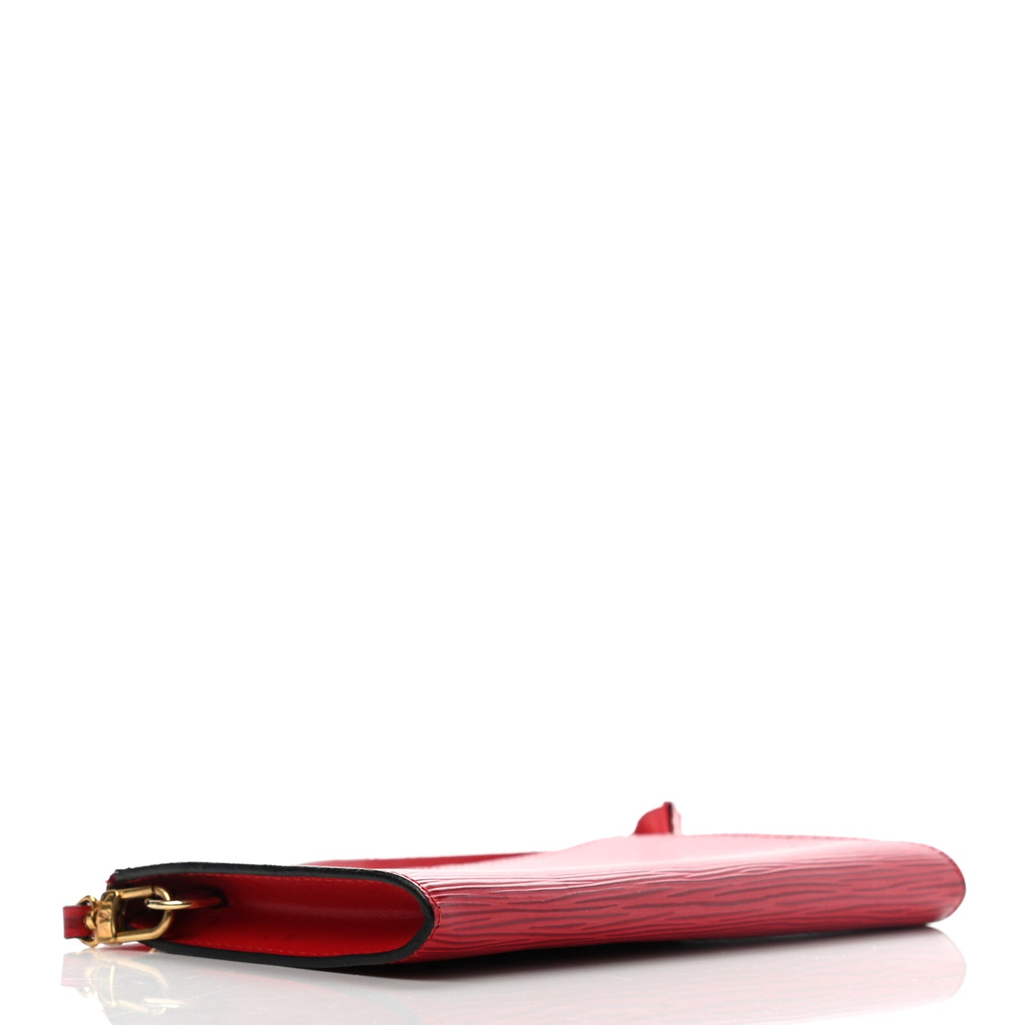 Epi Pochette Accessories 24 Castillan Red