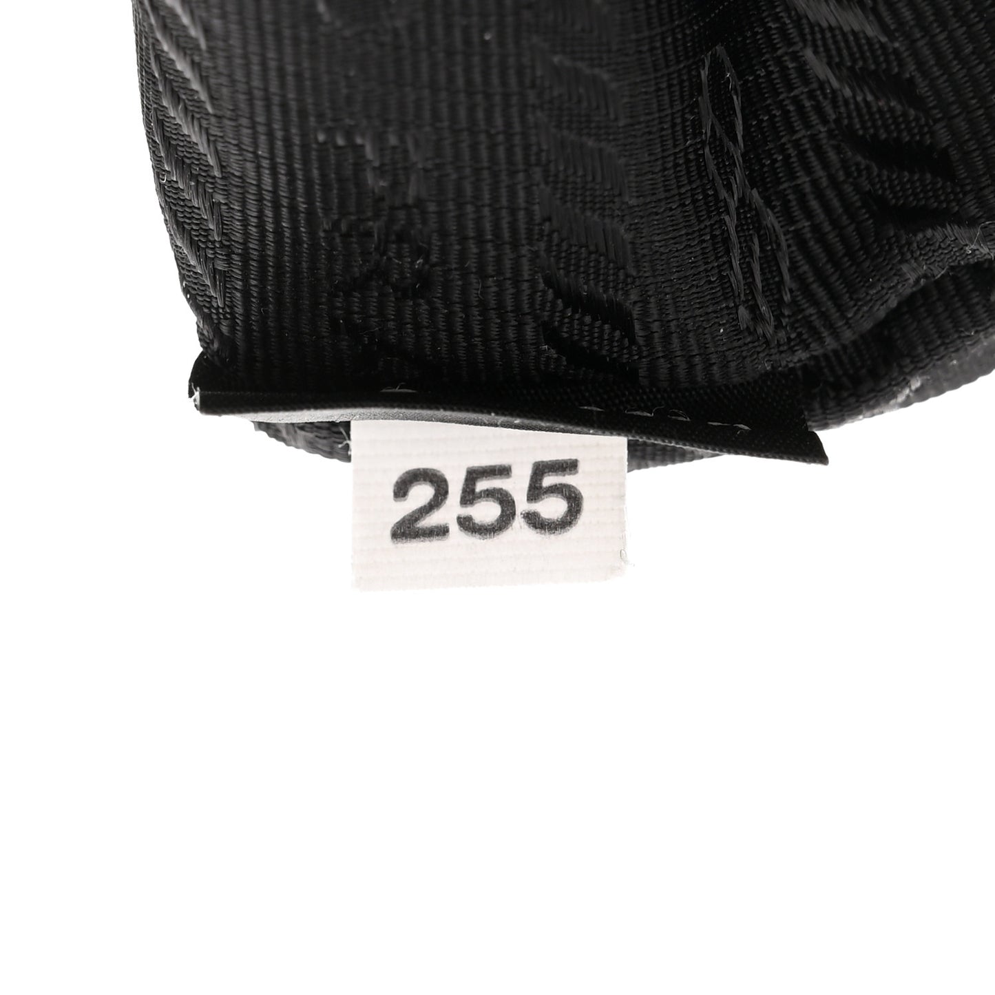 Saffiano Tessuto Nylon Mini Bucket Crossbody Bag Black