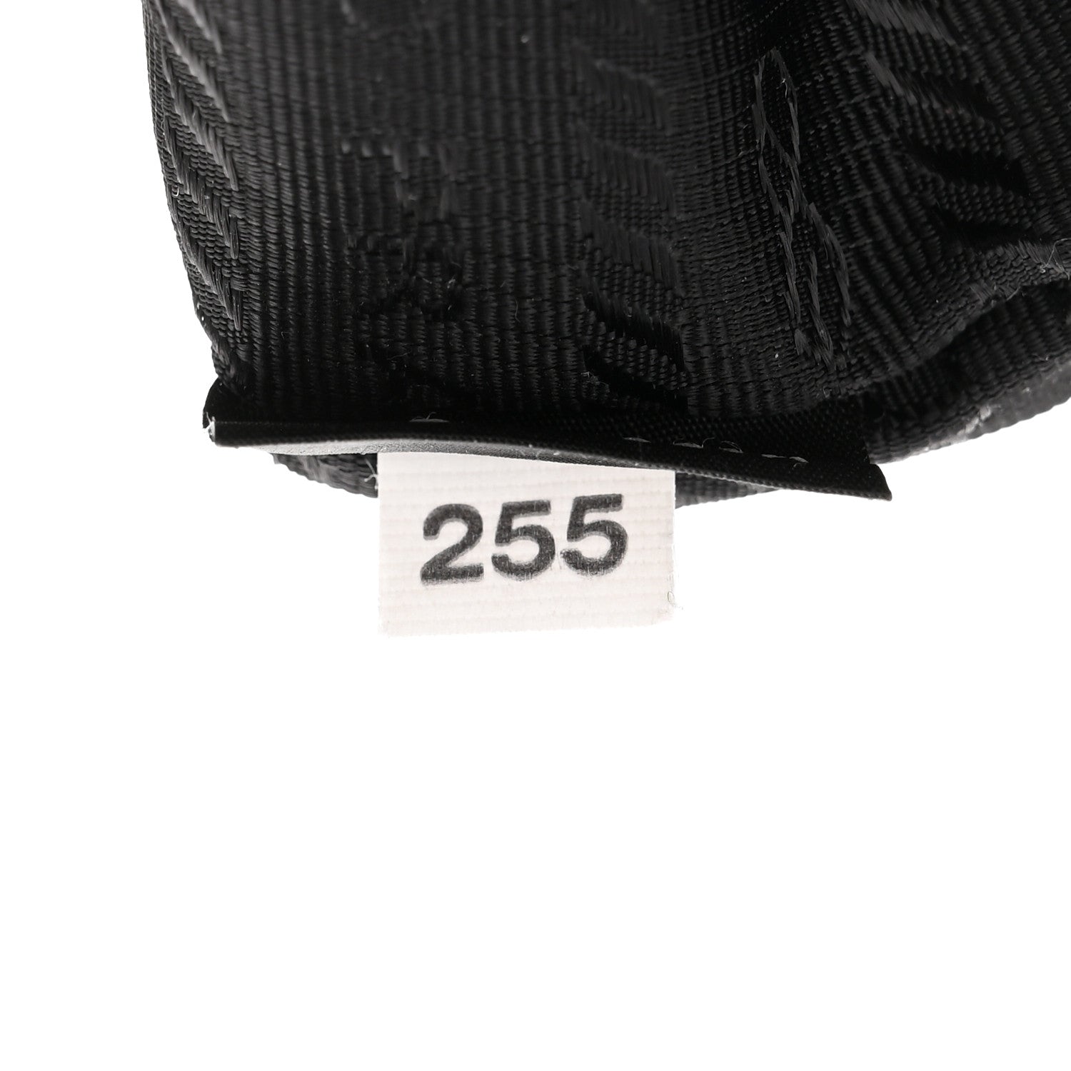 Prada Saffiano Tessuto Nylon Mini Bucket Crossbody Bag Black 8 of 11