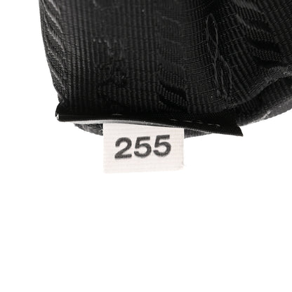 Prada Saffiano Tessuto Nylon Mini Bucket Crossbody Bag Black 8 of 11