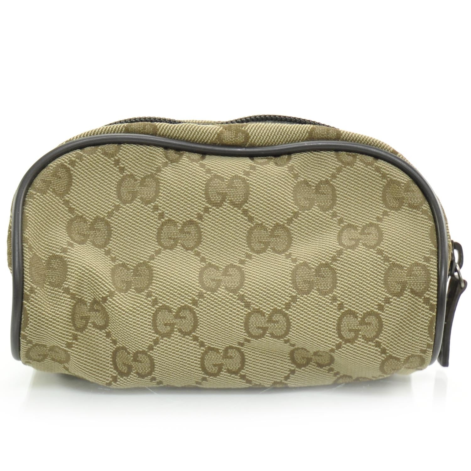 Gucci Monogram Small Cosmetic Case Ebony 4 of 8