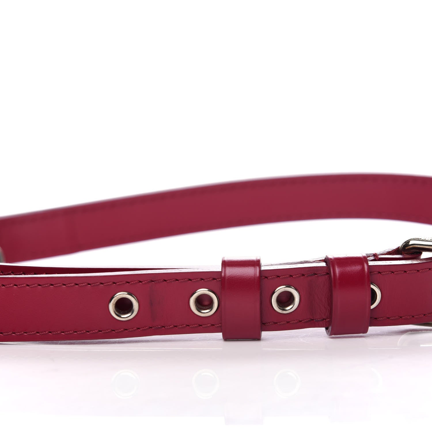 Louis Vuitton Calfskin 16mm Adjustable Shoulder Strap Fuchsia 3 of 3