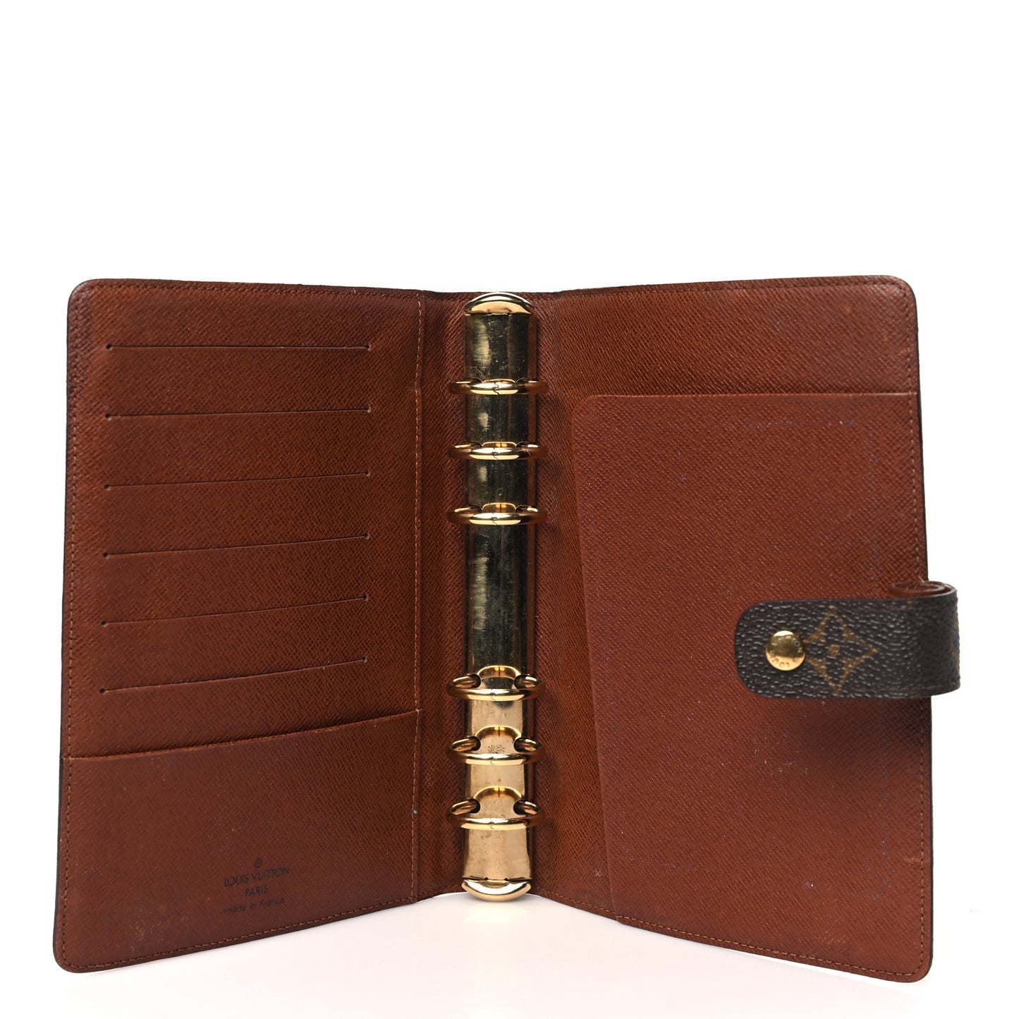 Monogram Medium Ring Agenda Cover