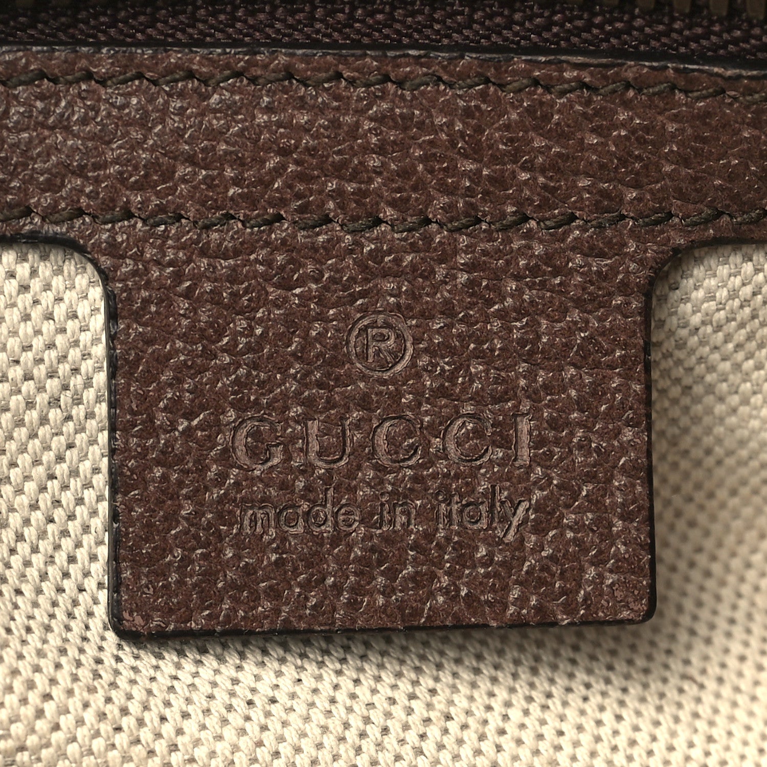Gucci GG Supreme Monogram Web Medium Ophidia Shoulder Bag Beige New Acero 6 of 9