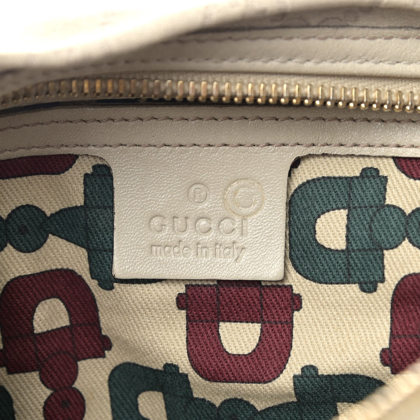 Guccissima Medium Joy Boston Off White