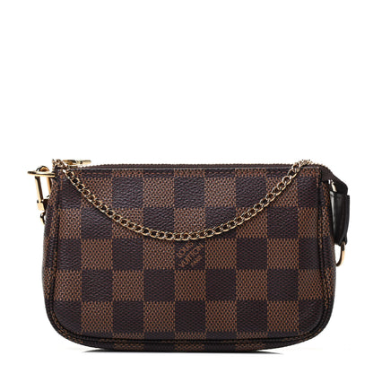 Louis Vuitton Damier Ebene Mini Pochette Accessories 1 of 4