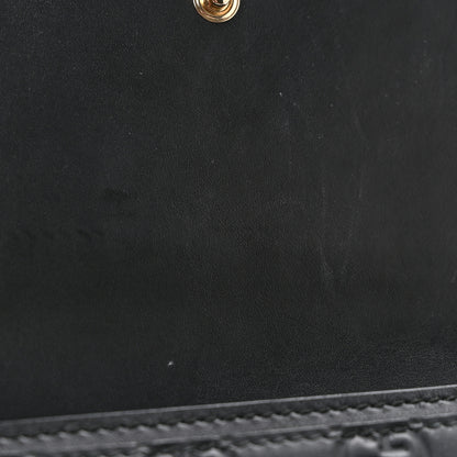 Gucci Microguccissima Bow Continental Wallet Black 8 of 10