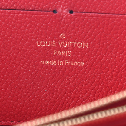 Louis Vuitton Empreinte Blooming Flowers Clemence Wallet Marine Rouge 6 of 7