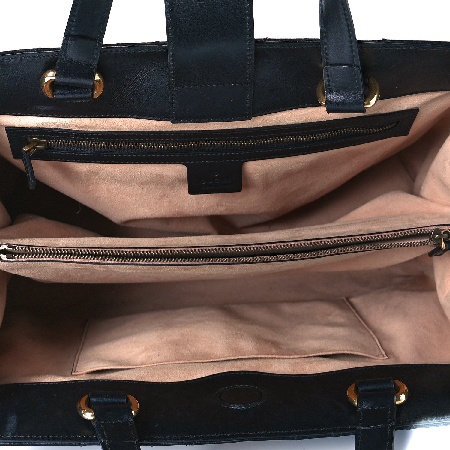Gucci Calfskin Matelasse Medium GG Marmont Tote Black 7 of 7