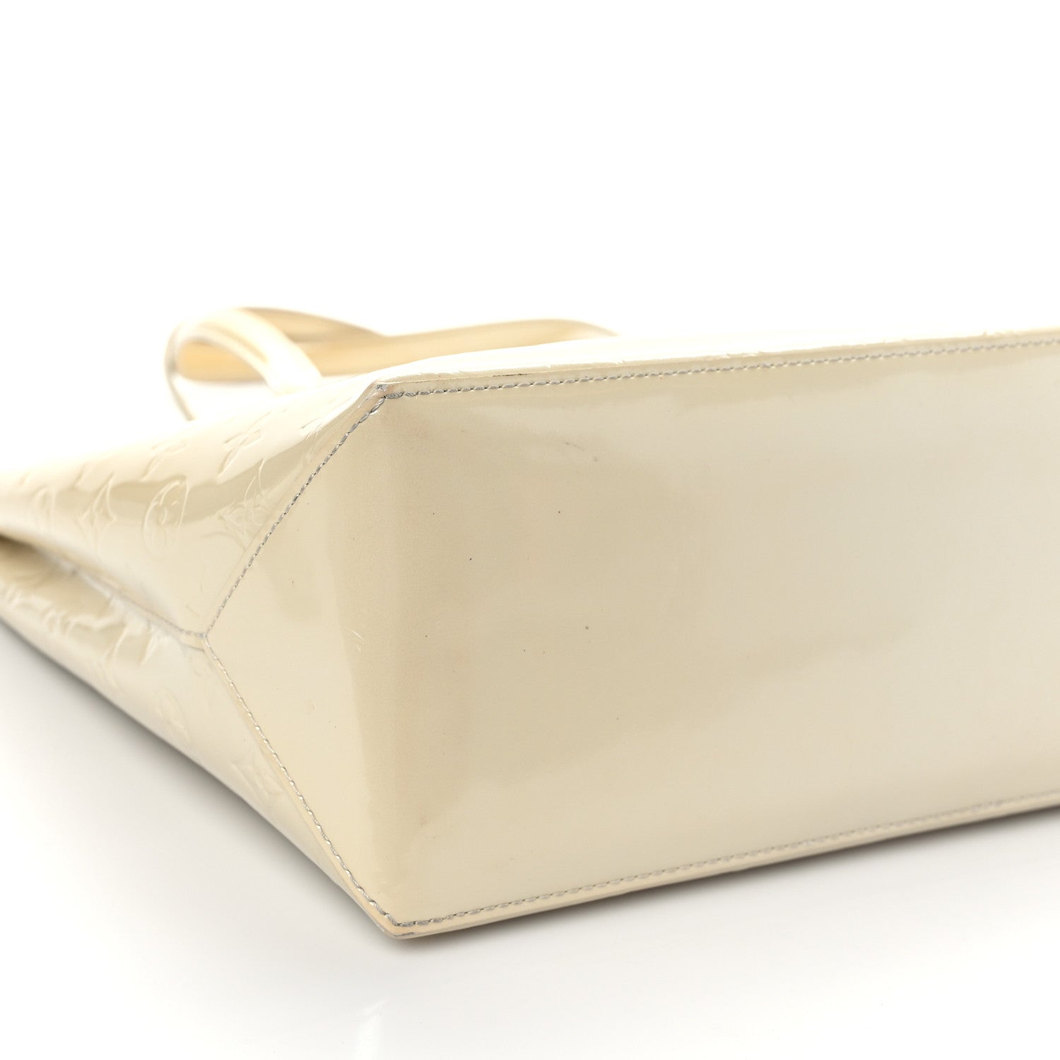 Louis Vuitton Vernis Wilshire MM Blanc Corail 6 of 7