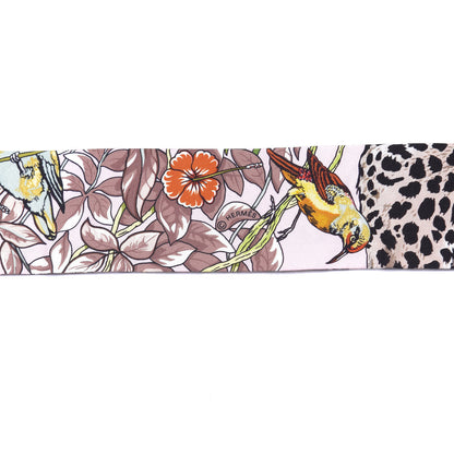 Hermes Silk Jungle Love Love Twilly Rose Pale Etoupe 3 of 7