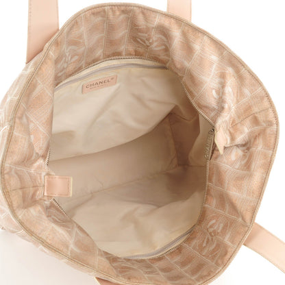 Chanel Nylon Medium Travel Tote Beige 5 of 10