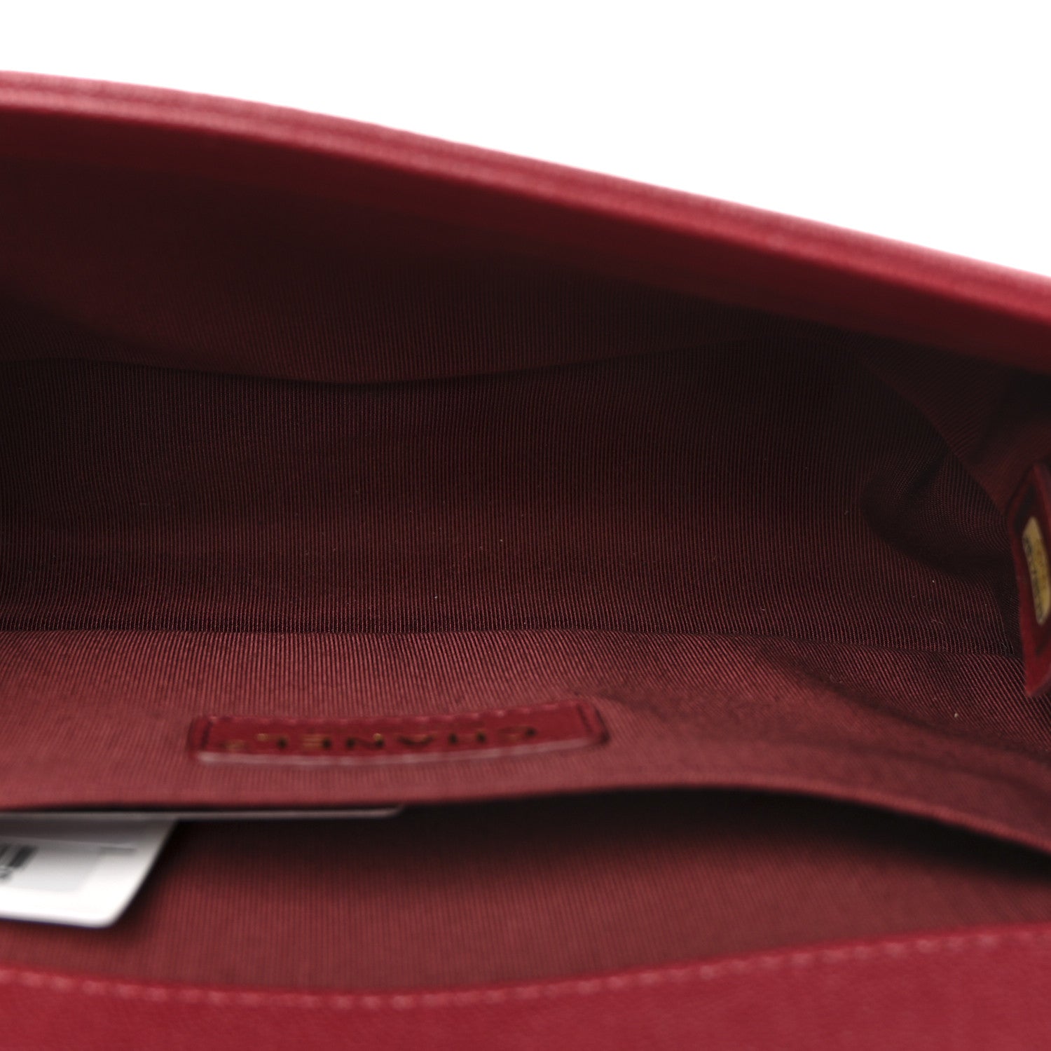 Chanel Caviar Quilted Medium Boy Flap Burgundy 5 of 11