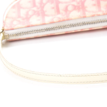 Christian Dior Monogram Mini Saddle Pochette Pink 12 of 13