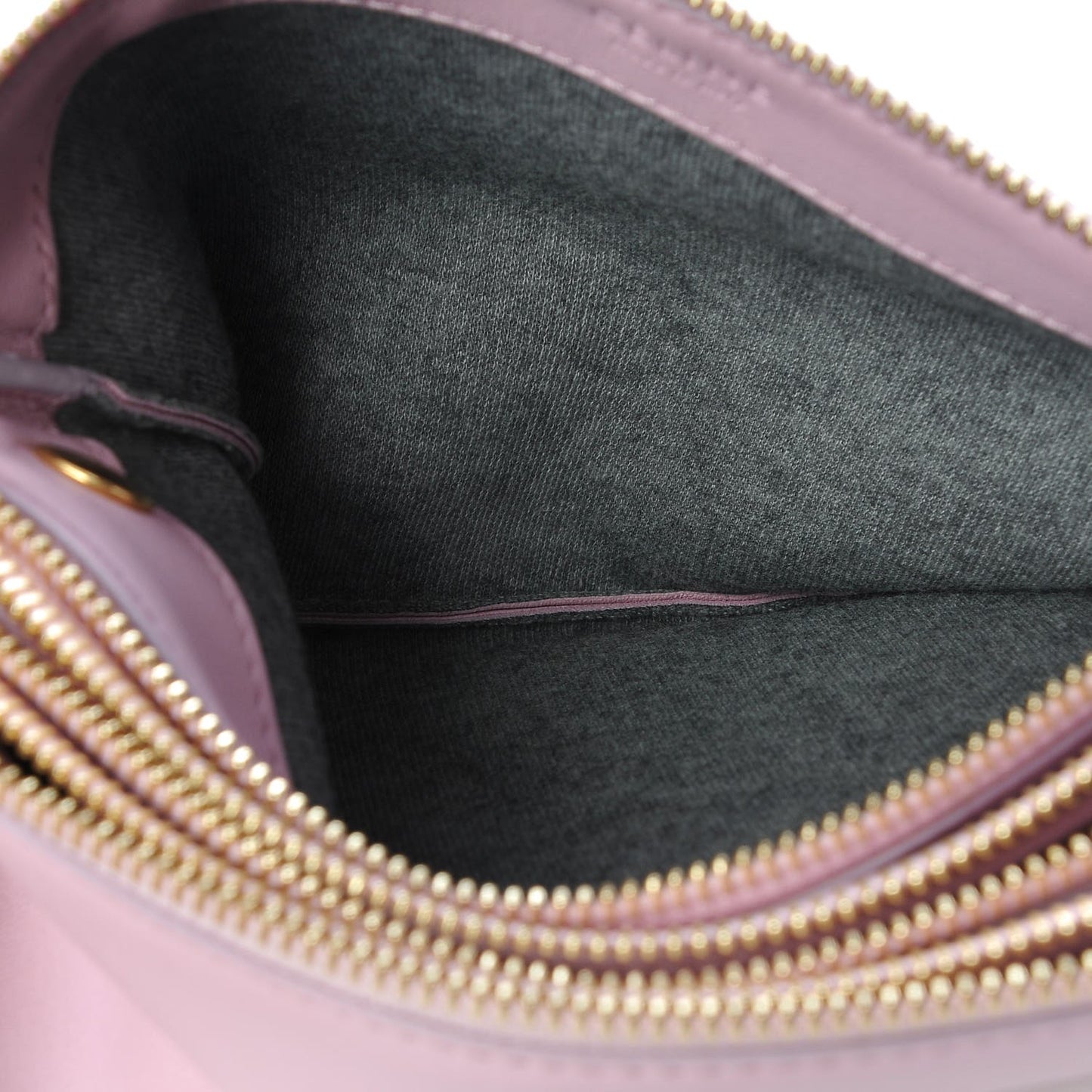 Lambskin Small Trio Crossbody Bag Pink