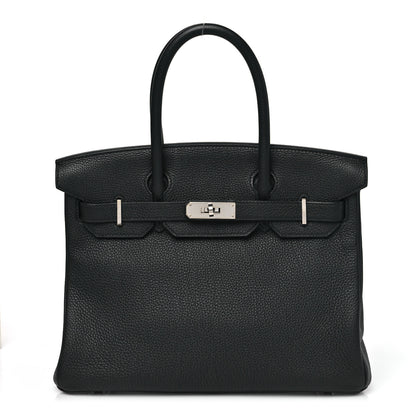 Hermes Togo BIRKIN 30 Black 1 of 12