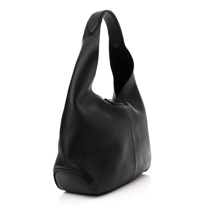 Salvatore Ferragamo Calfskin Margot Hobo Black 4 of 10