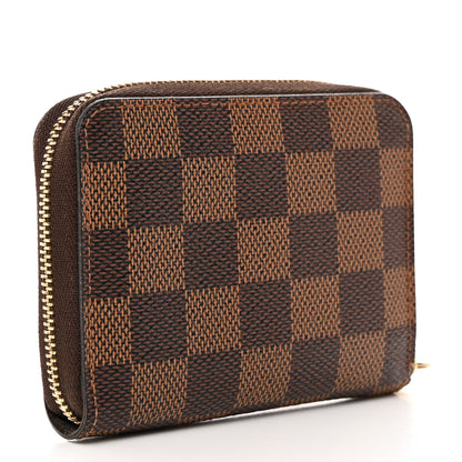 Louis Vuitton Damier Ebene Zippy Coin Purse 3 of 6