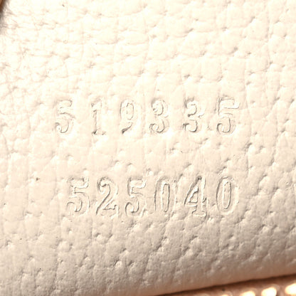 Gucci GG Supreme Monogram Flora Web Ophidia Vertical Shopping Tote White 8 of 12