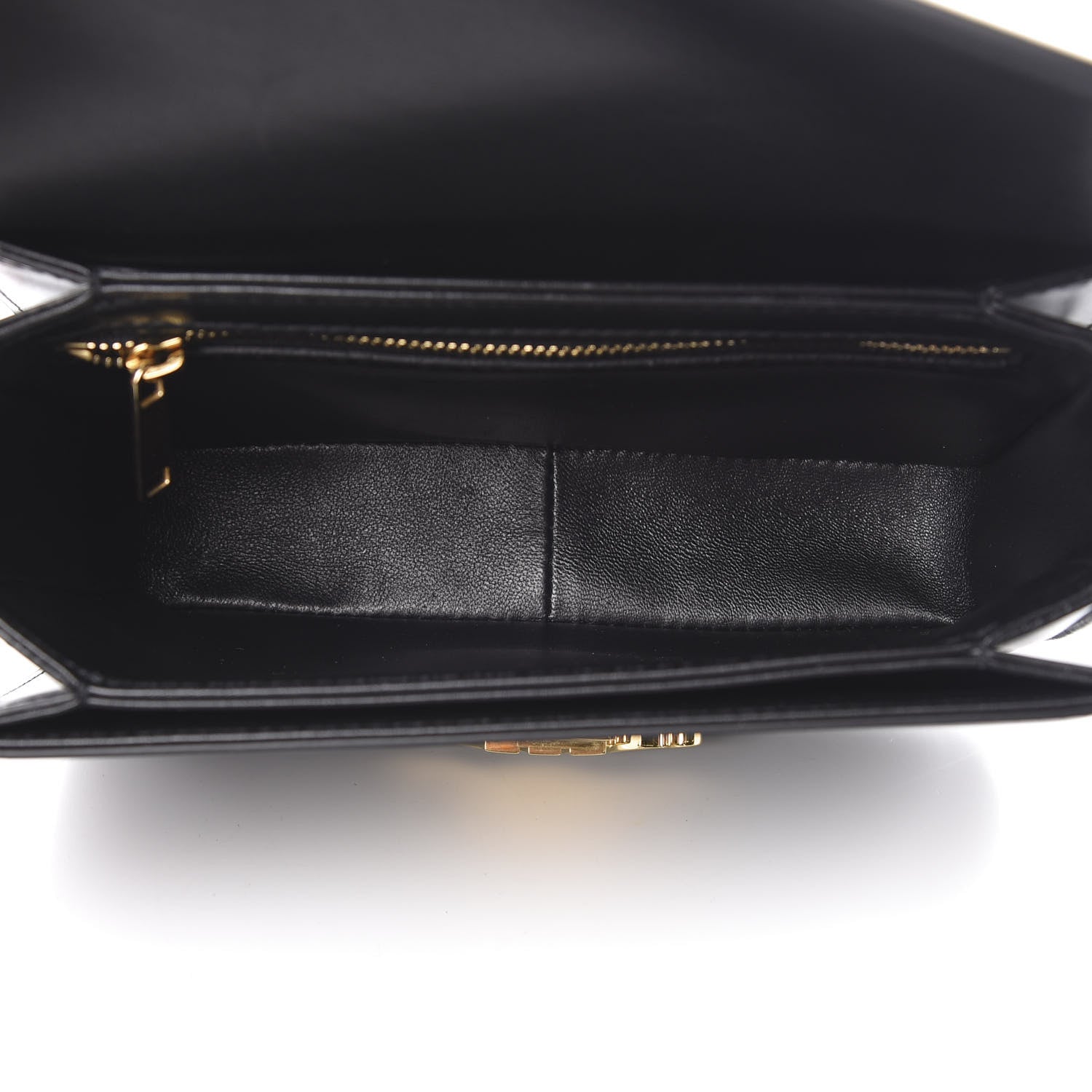 Celine Shiny Calfskin Nano Triomphe Black 5 of 13
