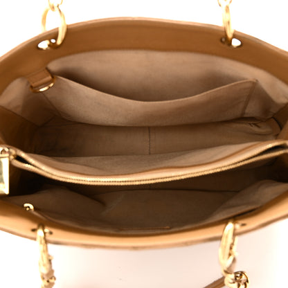 Chanel Caviar Quilted Grand Shopping Tote GST Dark Beige 5 of 10