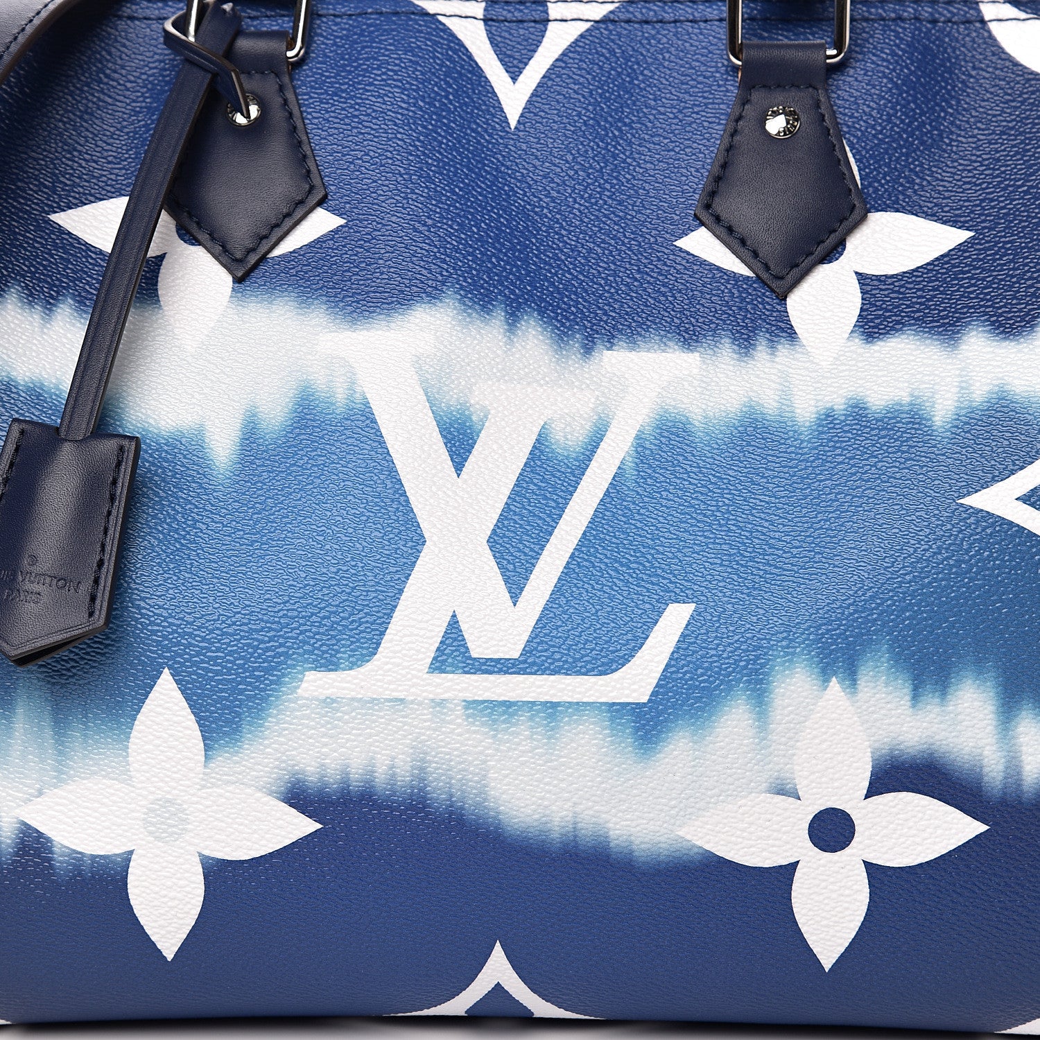 Louis Vuitton Monogram Escale Speedy Bandouliere 30 Blue 10 of 10