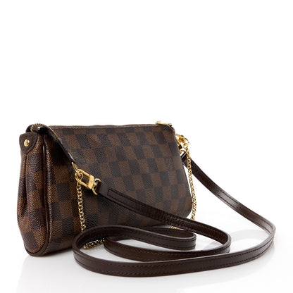 Louis Vuitton Damier Ebene Eva Clutch 3 of 12