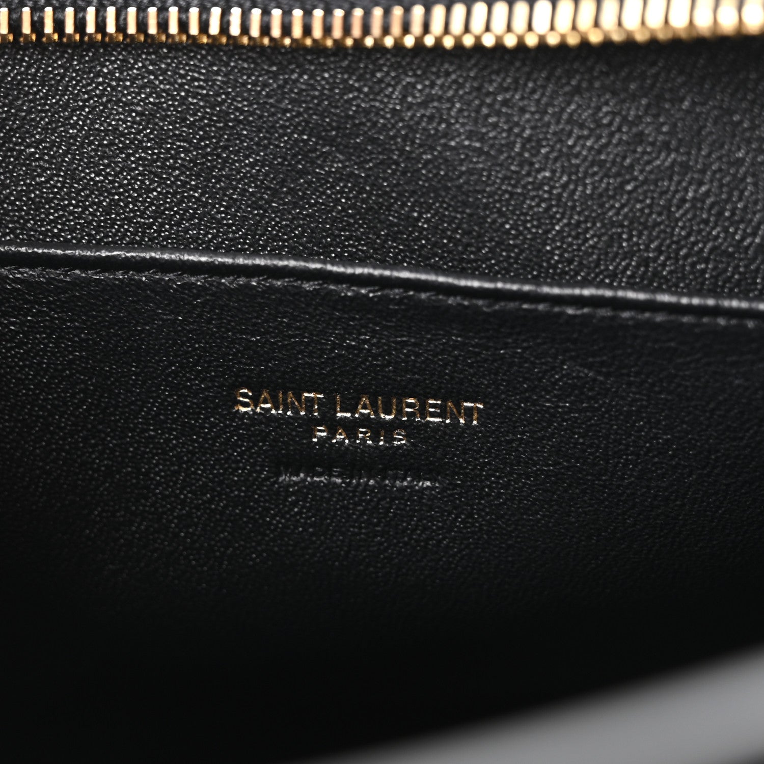 Saint Laurent Calfskin Monogram Baby Downtown Cabas Black 6 of 10