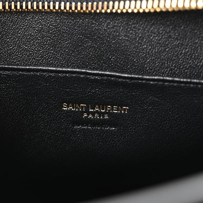 Saint Laurent Calfskin Monogram Baby Downtown Cabas Black 6 of 10