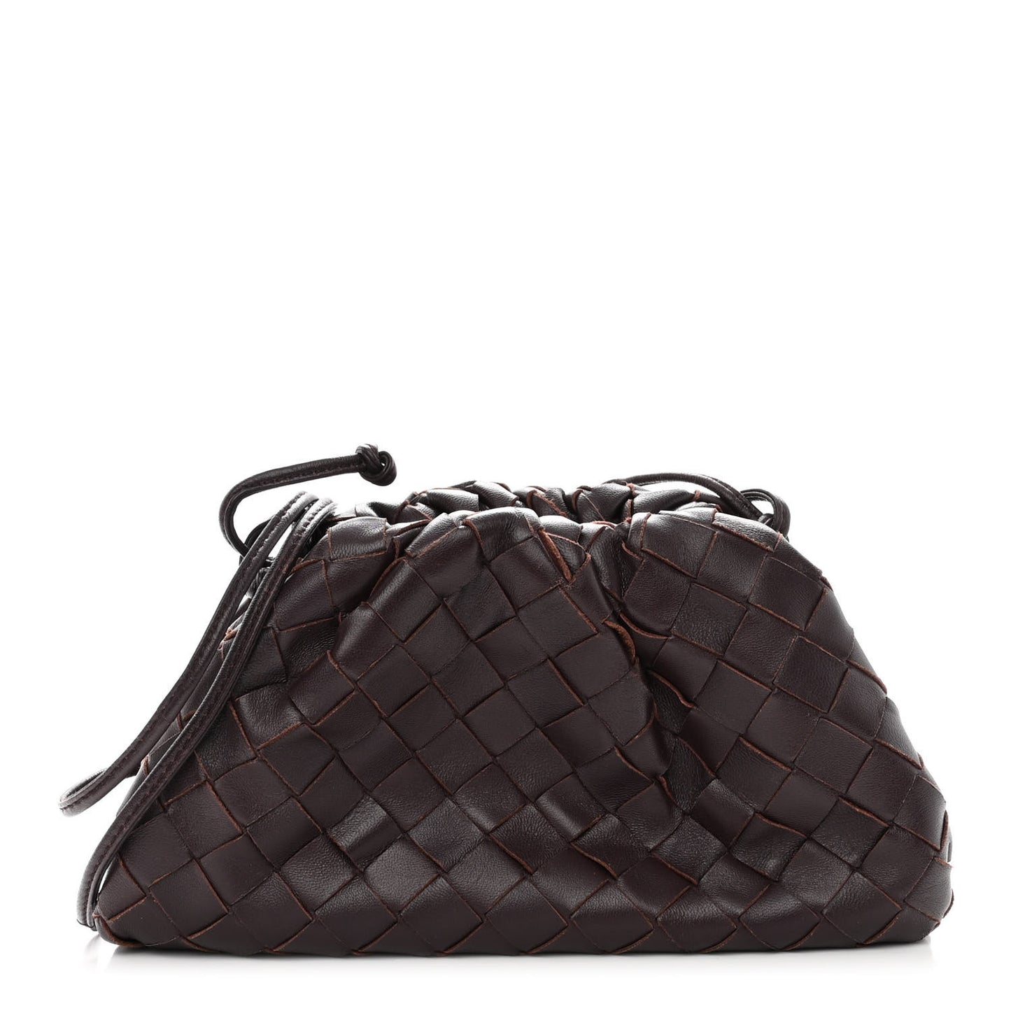 Nappa Intrecciato The Mini Pouch Grape