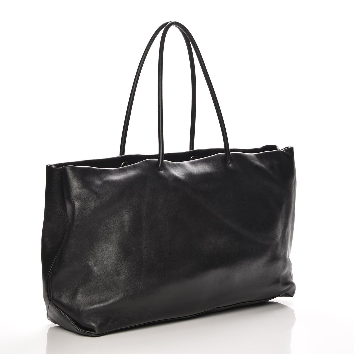 Calfskin Large Essential 31 Rue Cambon Tote Black