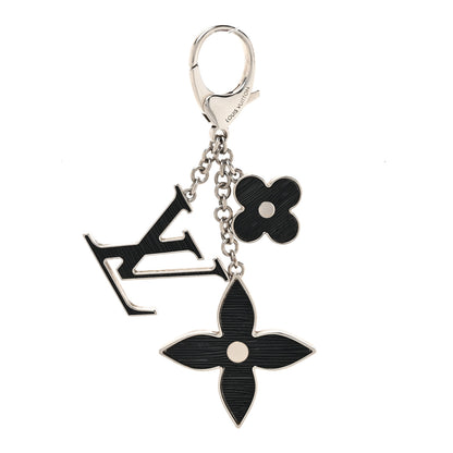 Louis Vuitton Electric Epi Fleur d'Epi Bag Charm Black 1 of 3