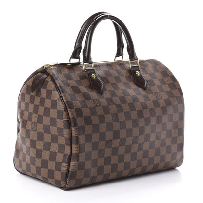 Louis Vuitton Damier Ebene Speedy 30 3 of 10