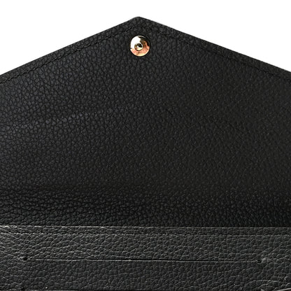 Louis Vuitton Monogram Pallas Compact Wallet Black 6 of 10