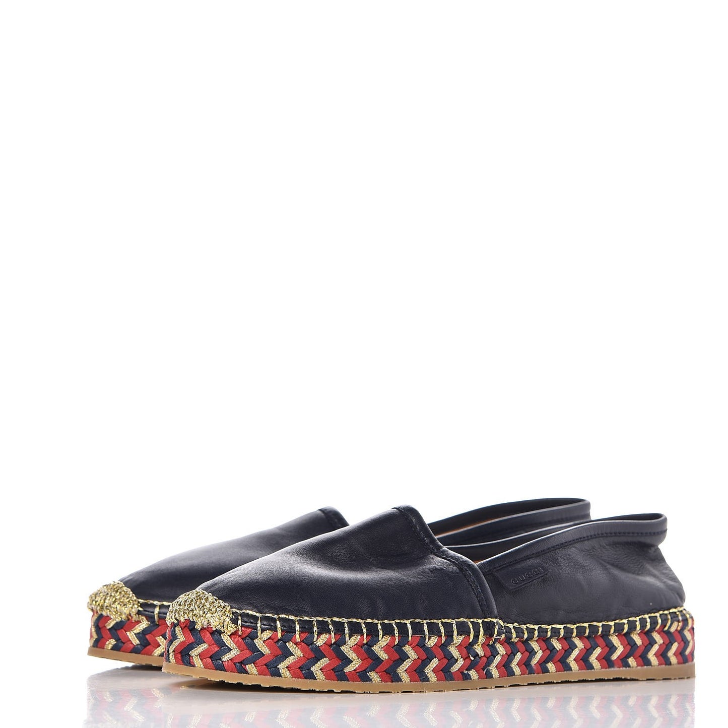 Nappa Platform Espadrilles 36.5