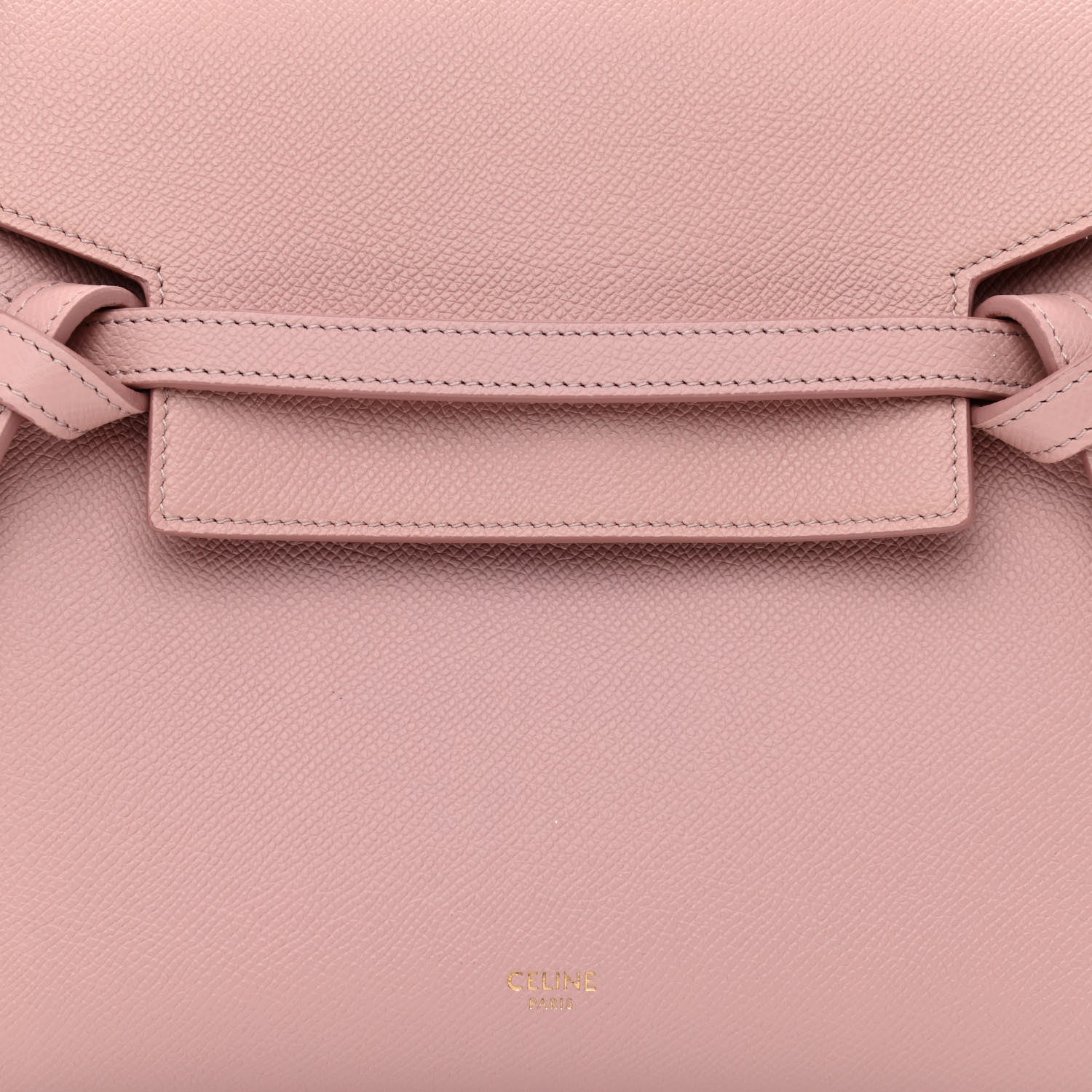Celine Grained Calfskin Micro Belt Bag Vintage Pink 9 of 11