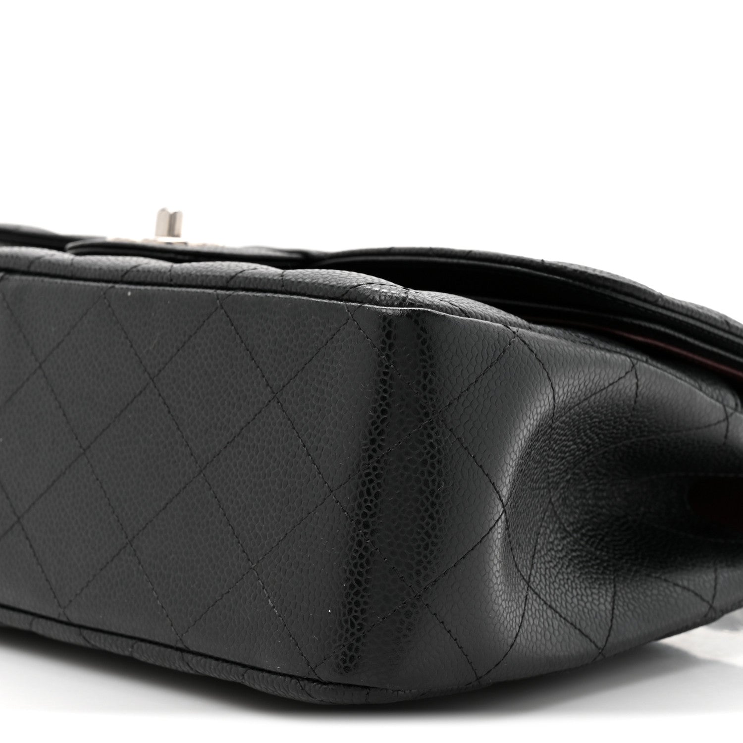 Chanel Caviar Quilted Jumbo Double Flap Black 10 of 10