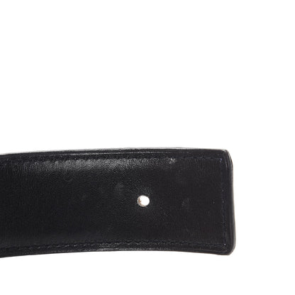 Hermes Box Togo 32mm Belt Strap 85 Black Gold 3 of 9
