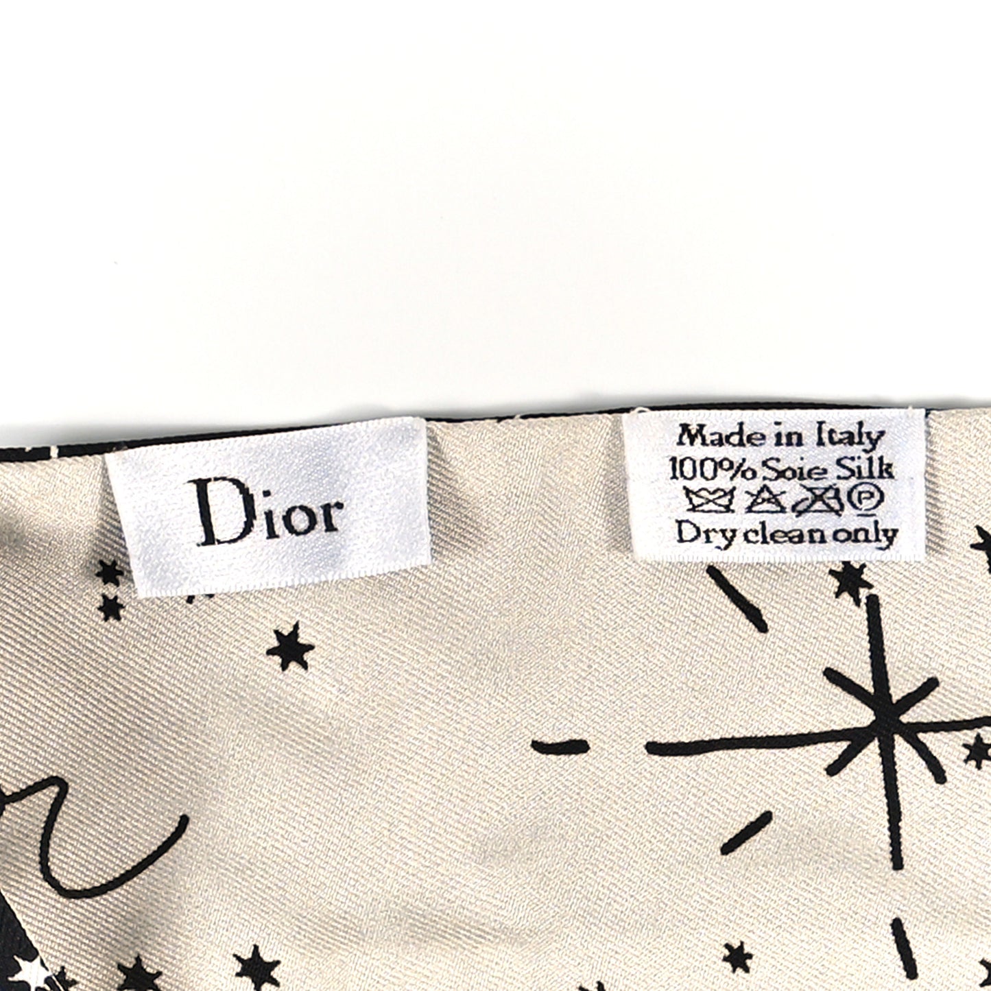 Silk Zodiac Sagittarius Mitzah Scarf Black