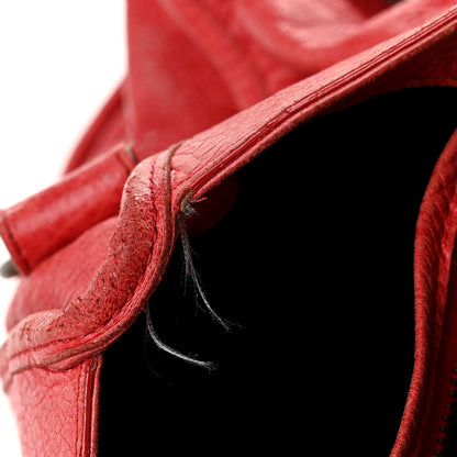 Balenciaga Agneau Classic Hardware Part Time Rouge Coquelicot 11 of 11