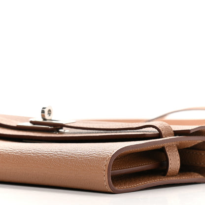 Hermes Chevre Mysore Kelly Wallet To Go Quebracho 9 of 9